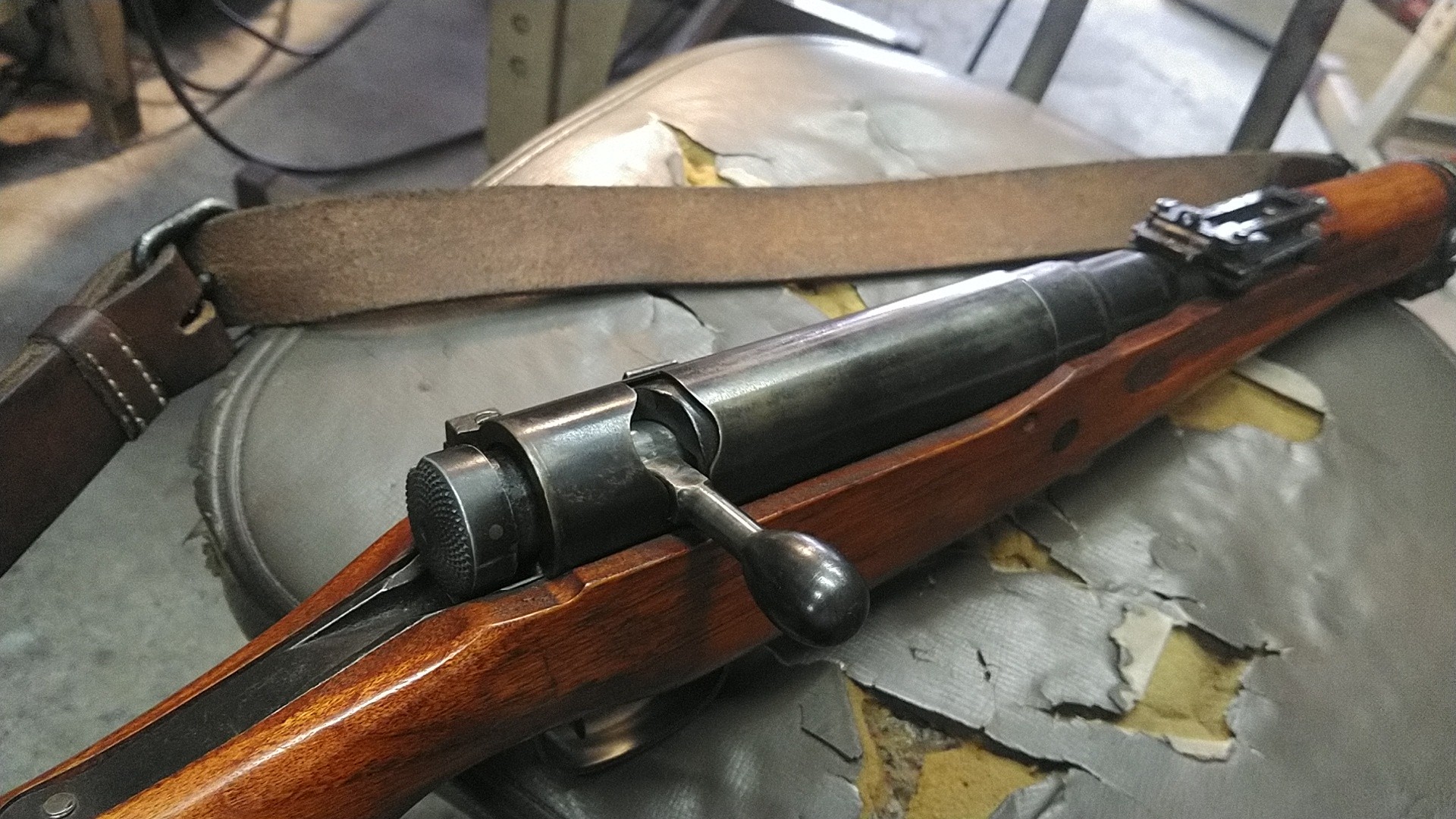 タナカ　九九式短小銃 遊底覆　銃尾板　日本軍　陸軍　モデルガン タナカ 九九式短小銃 遊底覆 銃尾板 日本軍 陸軍 モデルガン