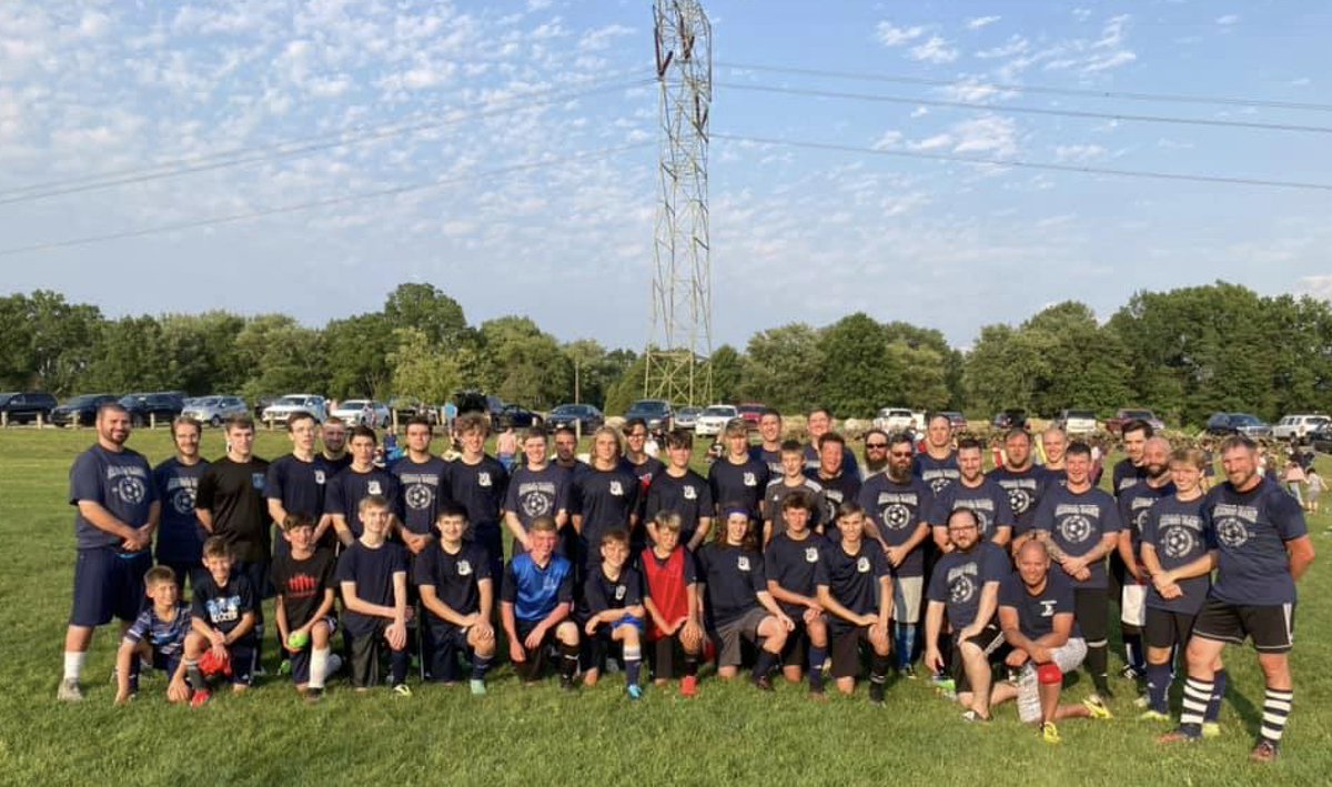 Tom_Nader's tweet photo. Rootstown High School/Ryan Streem Memorial Alumni Soccer Game.
7.31.21
#PlayForRyan
#PlayForNumber9 https://t.co/L49Upvexhi