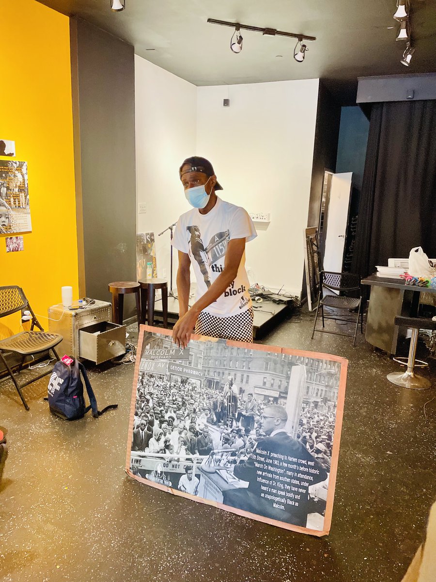 Reimagined312's tweet photo. Learning the rich history of Harlem, USA. #EFExploreAmerica https://t.co/RUD5dopzwz