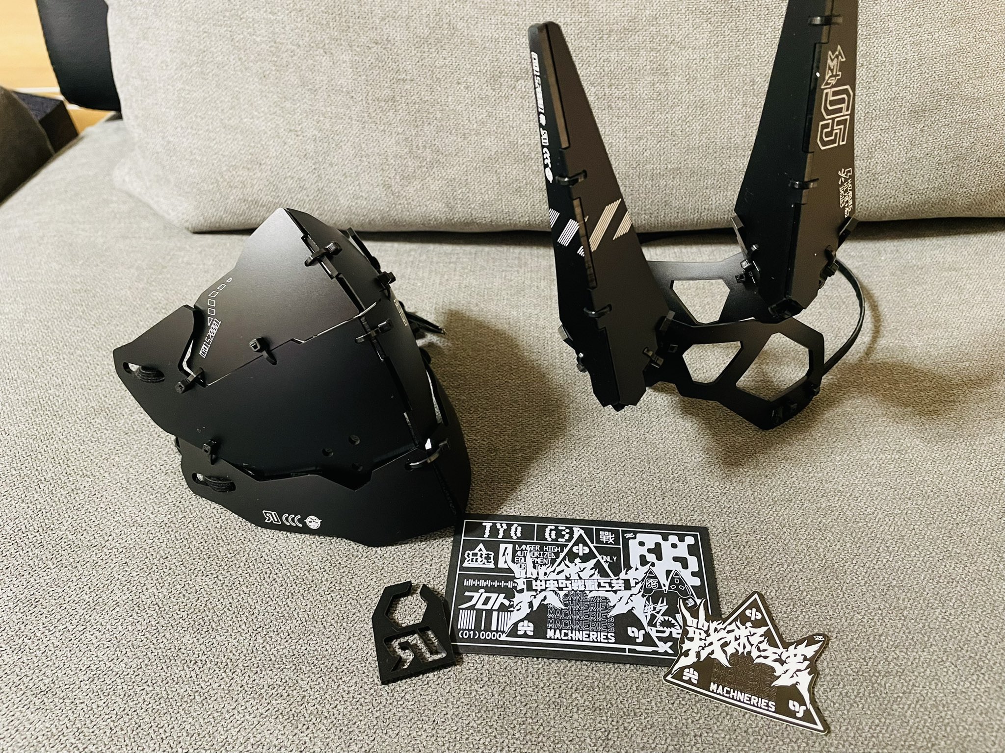 レフレム系　中央町戦術工芸　様 　コスホリ限定マスクセットになります 中央町戦術工芸 装甲マスク4点