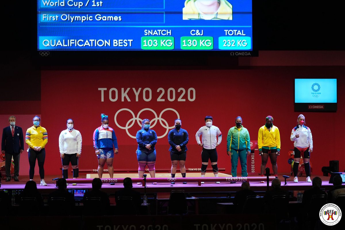 #PRESENTACIÓN / 🏆 JUEGOS OLÍMPICOS TOKYO 2020 🇯🇵

🏋️ <a href="/lydikit/">Lydia Valentín Pérez</a>
⚖️ Cat. 87 kg Grupo B  
📺 Para ver la competición: <a href="/Eurosport_ES/">Eurosport.es</a> 
¡VAMOS!

#HalteTokyoEsp2020

📸©️ @isaac_morillas / <a href="/fedehalter/">🅡🅕🅔🅗</a>