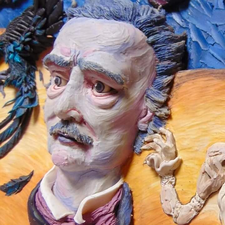 AdyArizaga's tweet photo. #adyarízagaclayart
#adyarízaga #adyarízagaclayart #art #arte #clay #plastilina #plasticine #plasticera  #figurativeart #figurativo #clayart #clayPainting  #relieve #escultopintura #escultura #sculpture  #mexicanart #fineart #artwork #originalart #artgallery #artcollector #Poe https://t.co/IaUiumBuZt