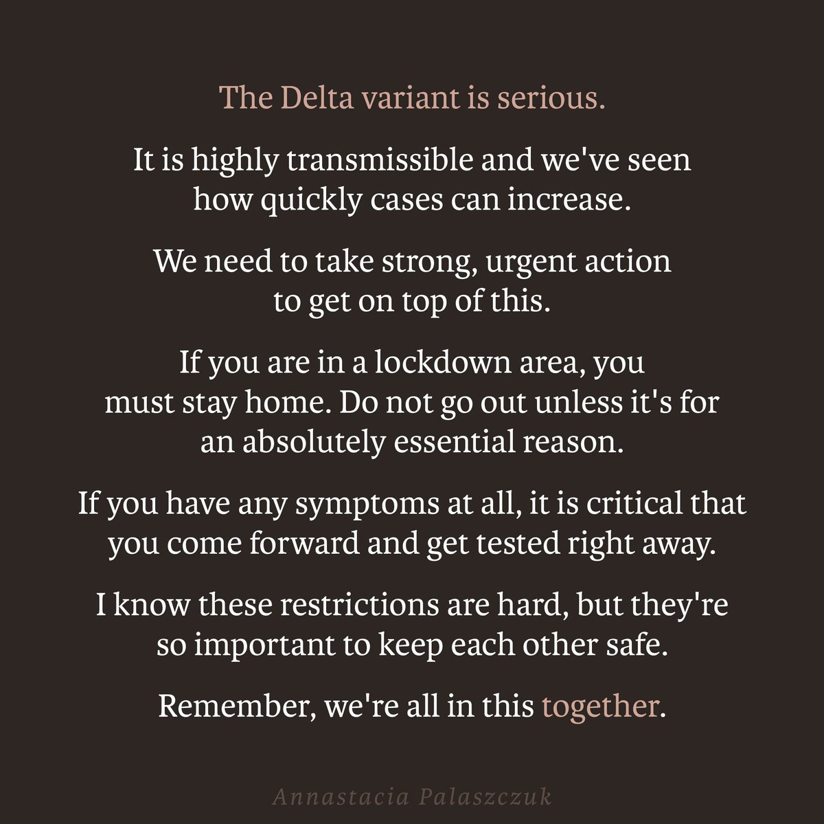 Annastacia Palaszczuk tweet media