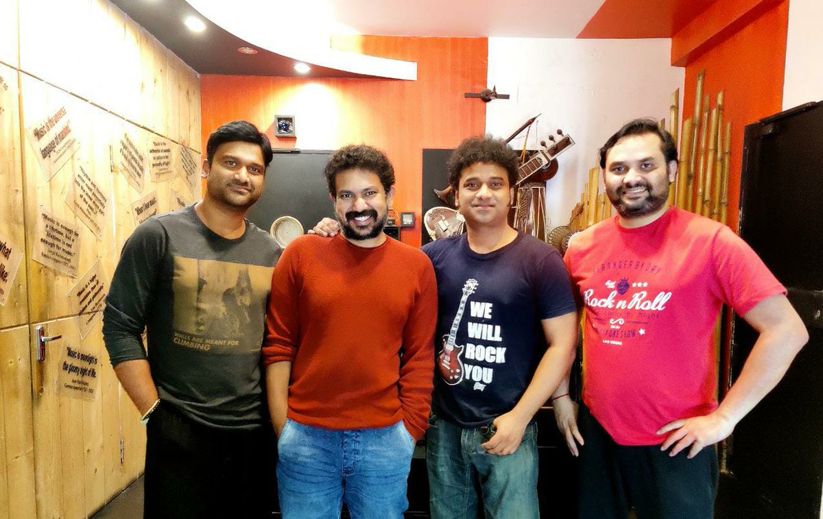 DeccanDelight's tweet photo. Wishing one of our key player, the 'Rockstar' @ThisIsDSP a very happy musical birthday. 🎶 🎹  - Team #Khiladi

@RaviTeja_offl @DirRameshVarma
@akarjunofficial @Iamunnimukundan
@DimpleHayathi @_meenakshii1 @anusuyakhasba @sagar_singer
@idhavish @PenMovies 
#HappyBirthdayDSP https://t.co/krUJ6geIET