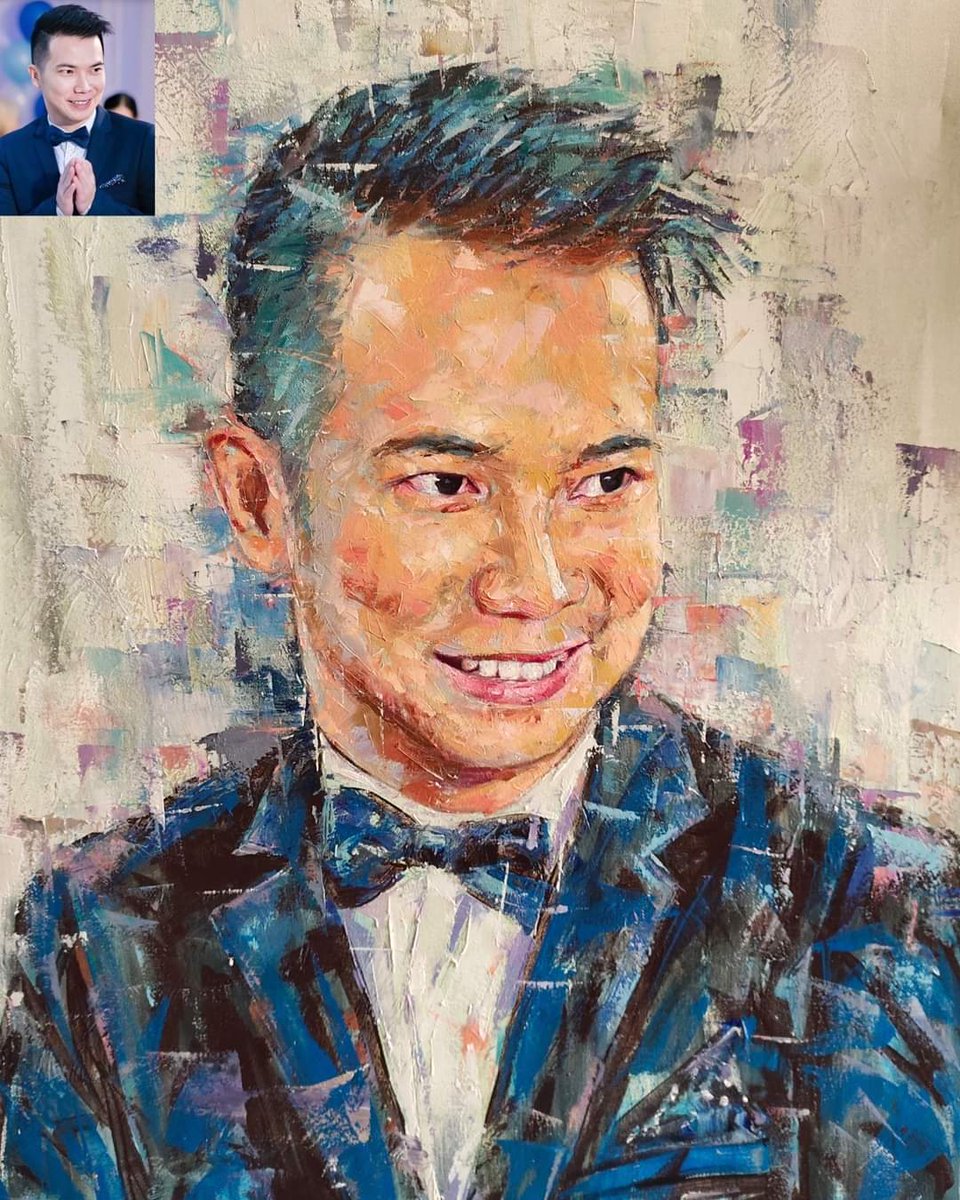 art_kampon's tweet photo. My art work
Portraitt painting  #oilpainting 
Artist Kampon sunlha
#originalPainting #ArtWork #AmazingThailand #WorkFromHome #Covid_19 https://t.co/LuxdMx4nwd