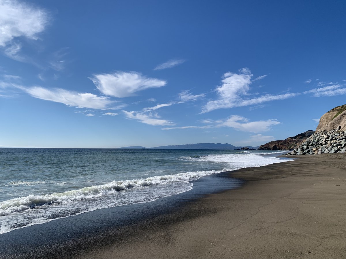 A rare sunny summer day in Pacifica CA