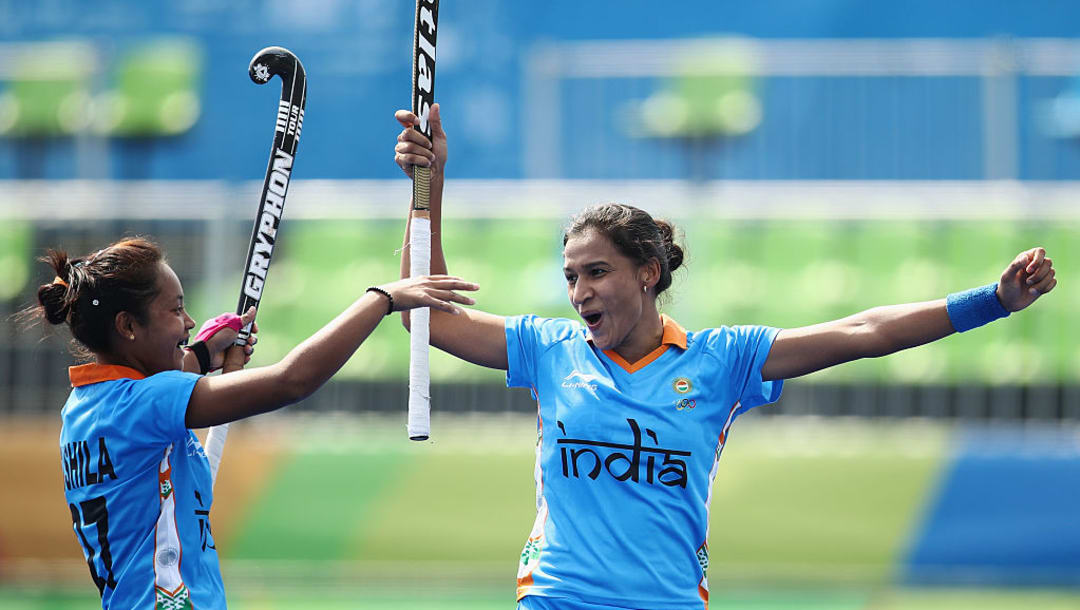 Oh My God! INCREDIBLE! 
Indian Women Hockey team creates history; enters Semis after defeating 3 time Olympic Champion Australia 1-0 in QF. 
Its for the 1st time that Indian Women Hockey team has qualified for #Olympics Semis. 
#Tokyo2020 
#Tokyo2020withIndia_AllSports