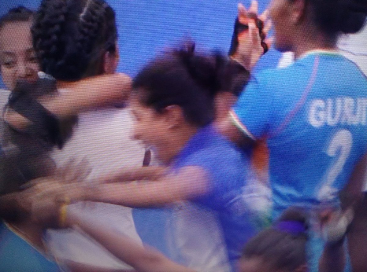 s_meshram's tweet photo. Congratulations @indianwomenshockeyteam to reaching semifinals in @Tokyo2020 for the first time. @superwomens https://t.co/OmBwjrsvbU