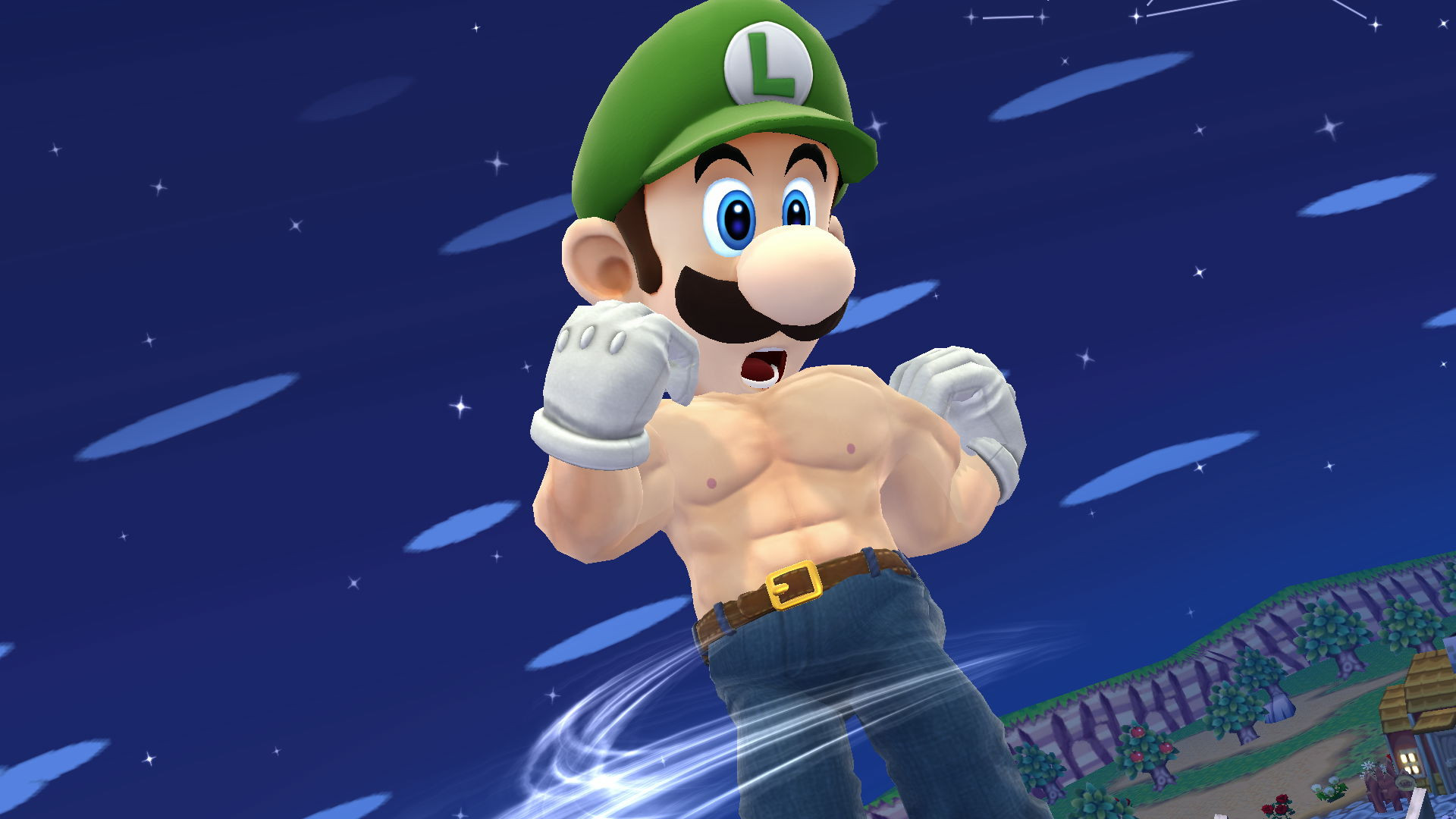 GigaChad Luigi by SuperMemeMaker5 on DeviantArt