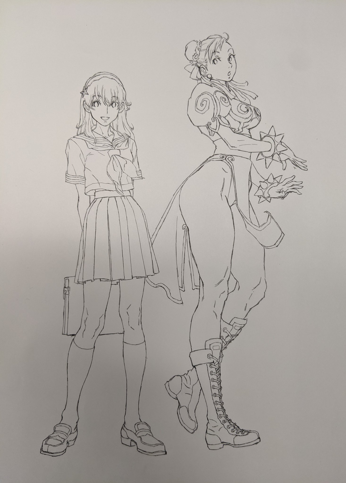 Takayuki Nakayama 西村キヌ先生のカプエス2ガールズ T Co Ennw8jtcsz Twitter