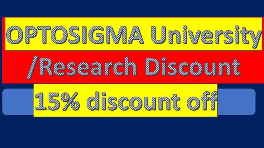 FREE is good and healthy! :) Sign up for OptoSigma academic discount!!  Automatically receive 15% discount for all published price products and free shipping*.
Once registered, the benefits are automatically applied during your online shopping experiences.