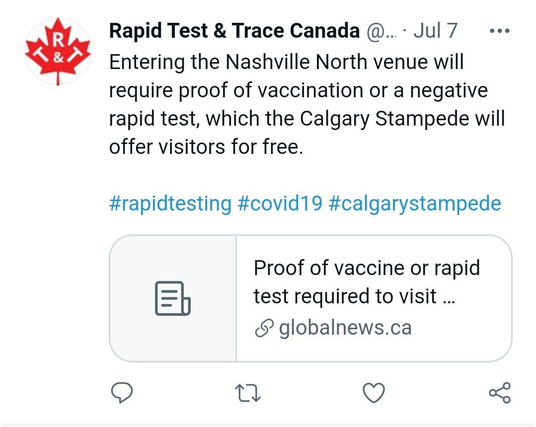TheBreakdownAB's tweet photo. Random question…

Was it The company that Jack Mintz was with that was doing rapid testing at Nashville North? 

Anyone know where those tests were bought from? 

That would be super legit though, right? 

Not at all a shady…

#abpoli #ableg #cdnpoli https://t.co/syRDG1PdpR