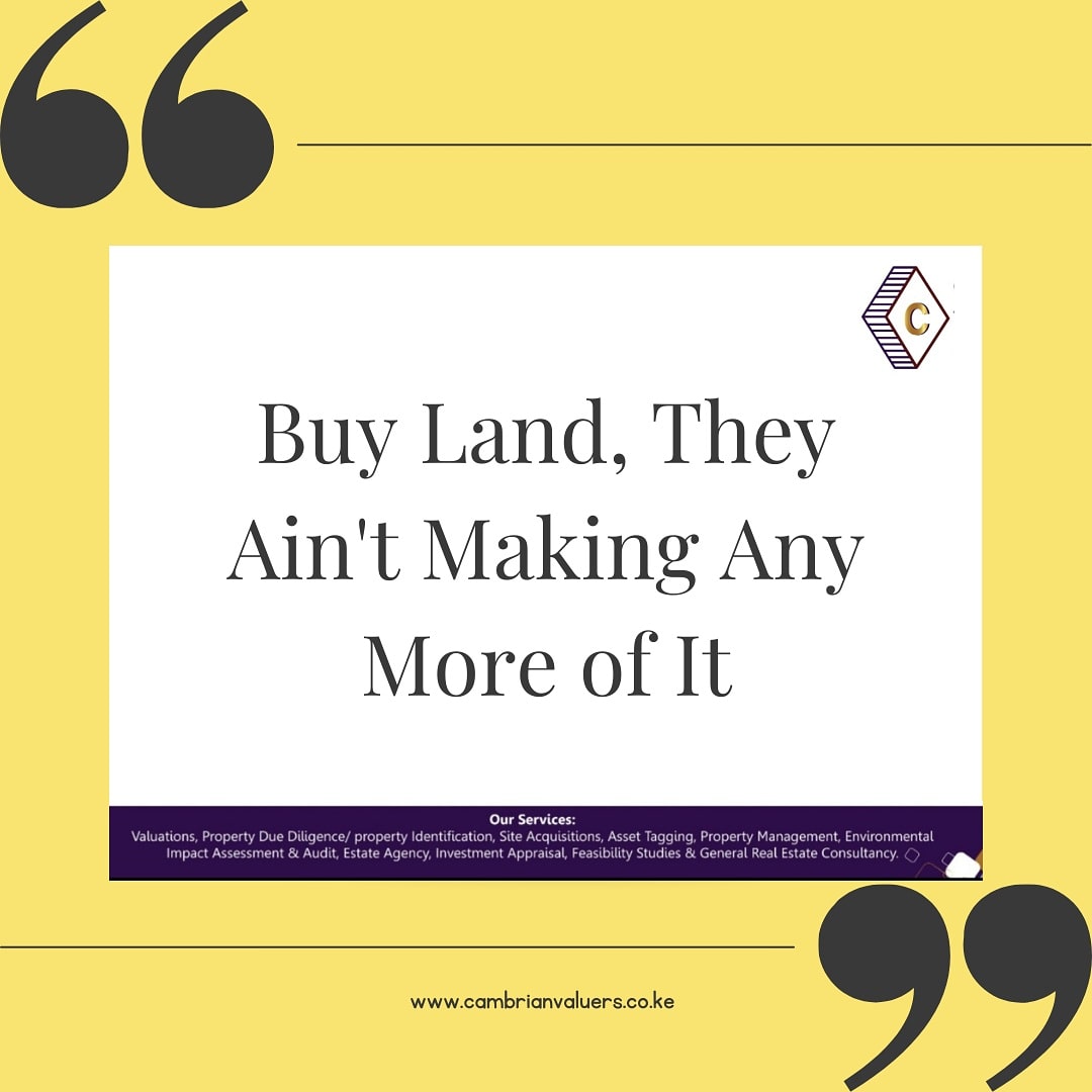 Cambrian Valuers Ltd (@property_ke) on Twitter photo 