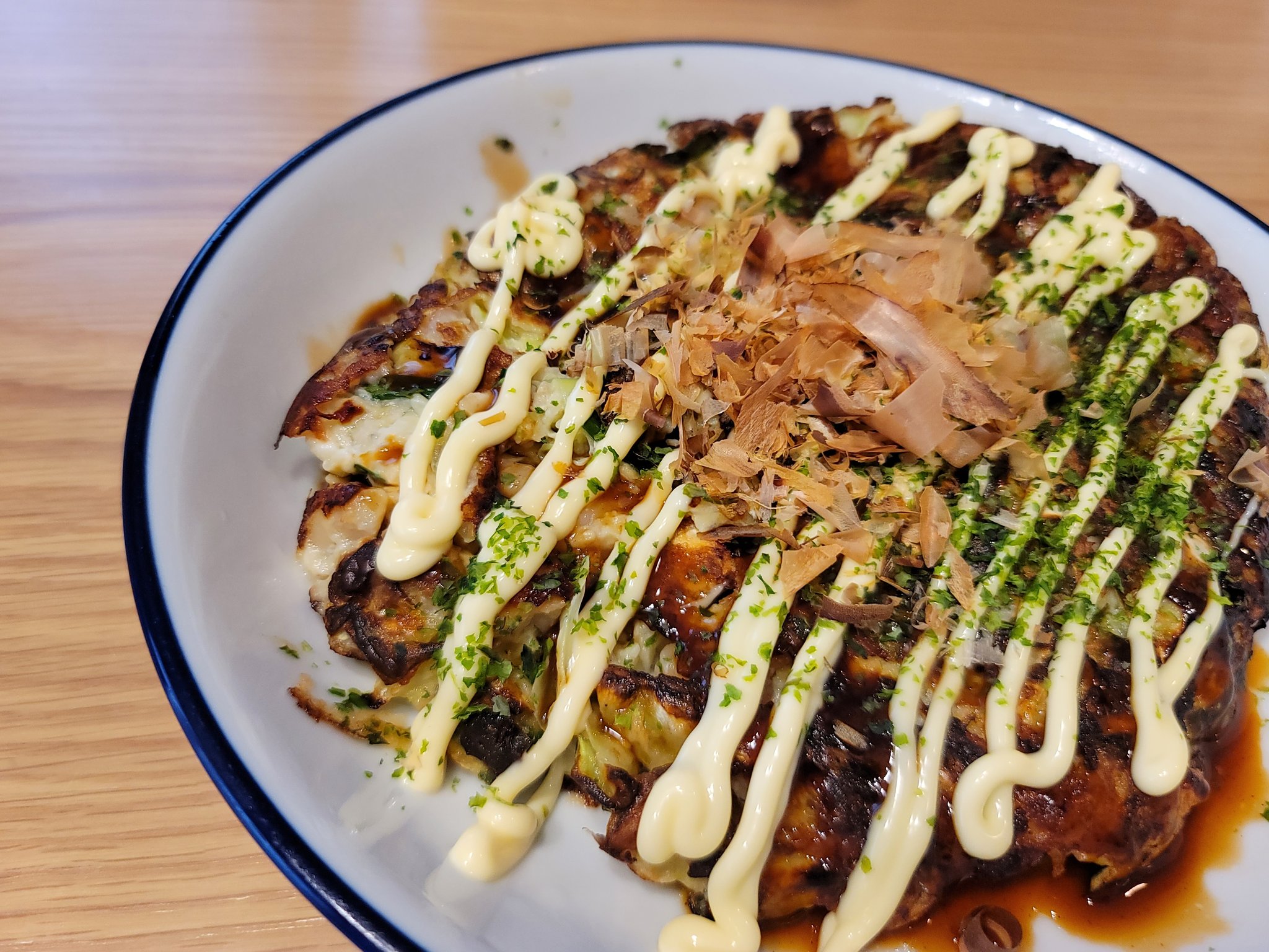 Twitter 上的 布団ちゃん 魔神 餃子のタネの余りはお好み焼きにリメイク 味は落ちるがお好み焼きは調味料かける前に冷凍してもいいぞ T Co Zz3tvx5wxu Twitter