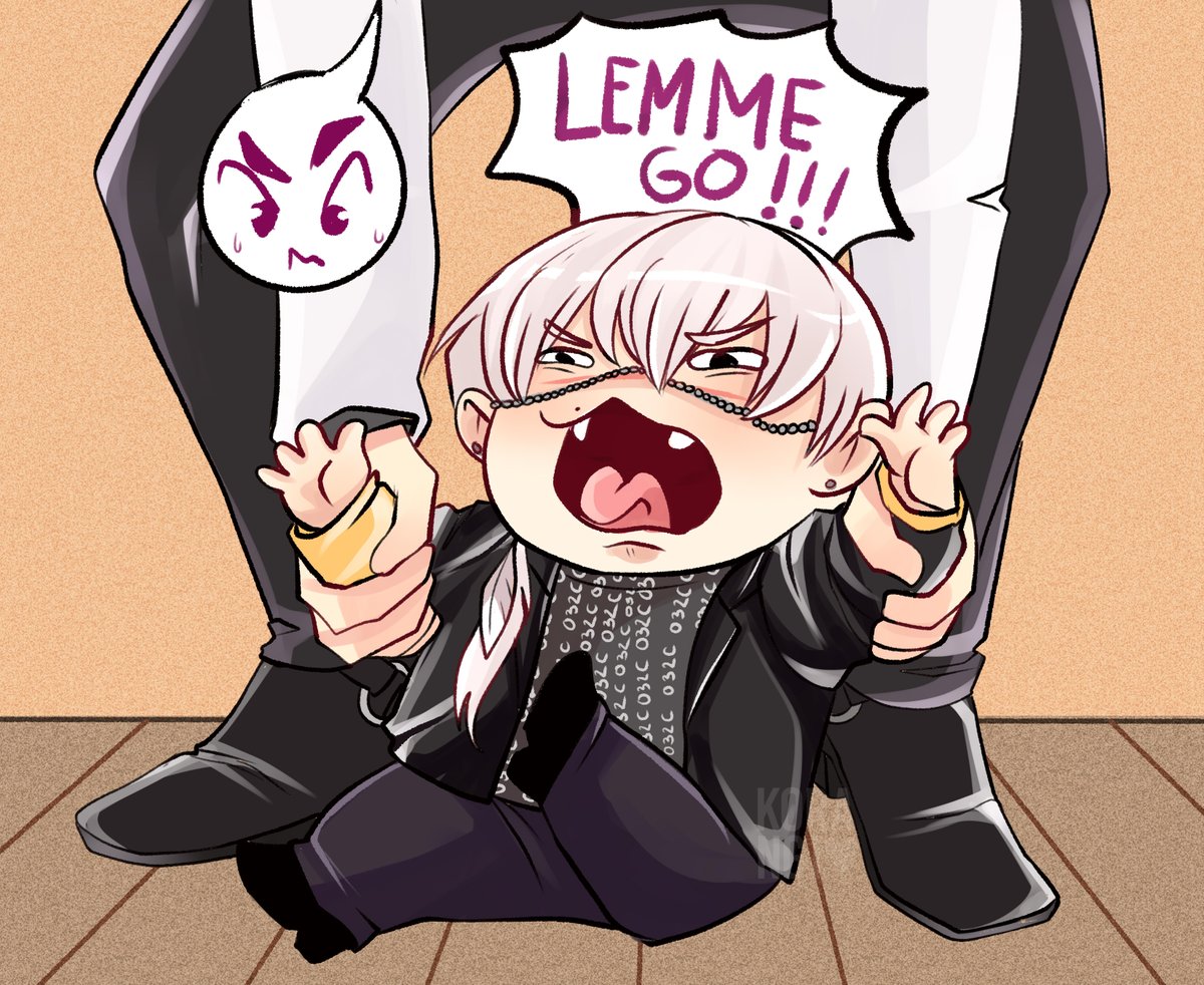 k_orangi's tweet photo. x-baek doodle on his natural state https://t.co/g7WNDqdK0e