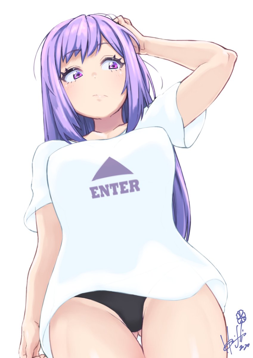 「#パンツの日 
OFFモード瑠璃姉さん再掲😏 」|ほりシンのイラスト