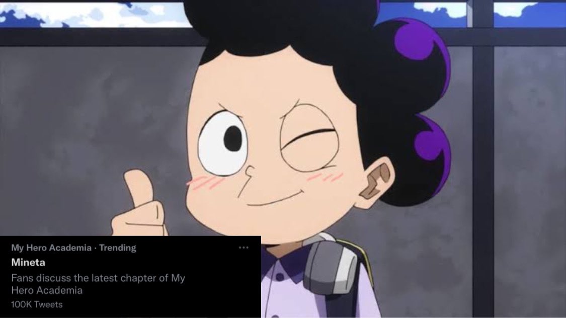 Atsu on X: "Unbelievable, mineta is trending with over 100K Tweets now   https://t.co/NKWB3Dl5K2" / X