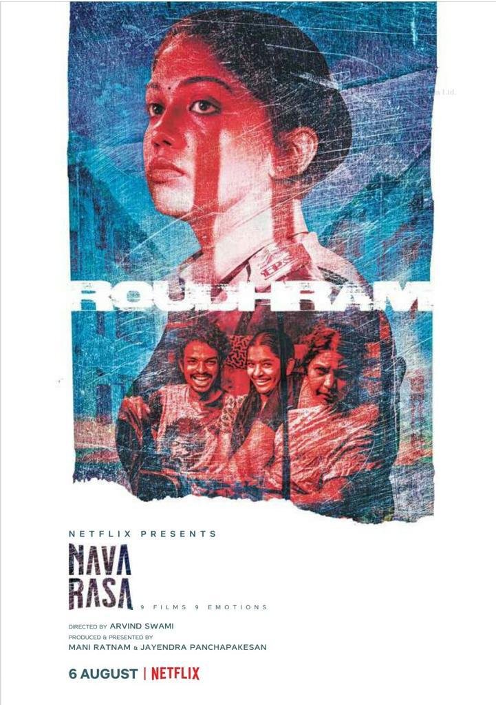 #Roudhram Directed by #Arvindswami

#NavarasaOnNetflix  #Navarasa 

#ManiSir @JayendrasPOV #Riythvika @santoshsivan
#Abhinayasree @thilak_ramesh #GeethaKailasam 
@thearvindswami