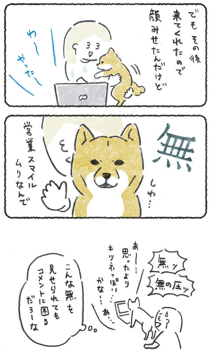 飼い主の仕事相手にも塩対応する柴犬(すき)

リプにつづきが読めるURL貼ります
#豆しばこつぶ 