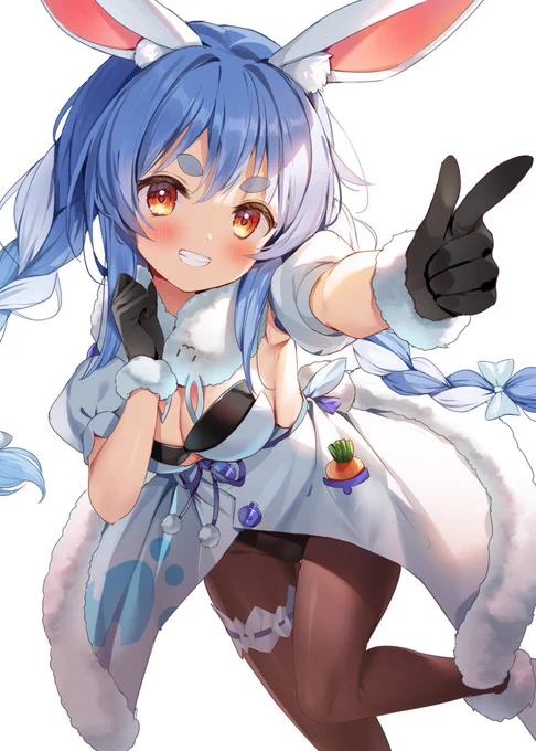 #バニーの日
ぺこーら 