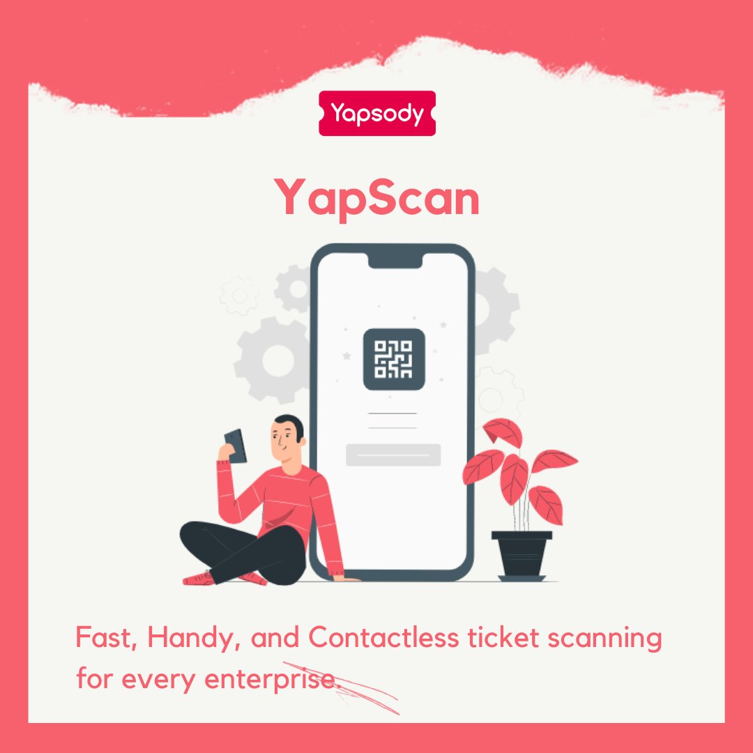 Yapsody's tweet image. With YapScan, you can verify a high volume of tickets by scanning QR codes, searching names, e-ticket numbers or using gestures to scroll through your entire list of attendees: bit.ly/3yvUlqk

#qrscanning #qrcode #qr #attendees #checkin #entryscanning