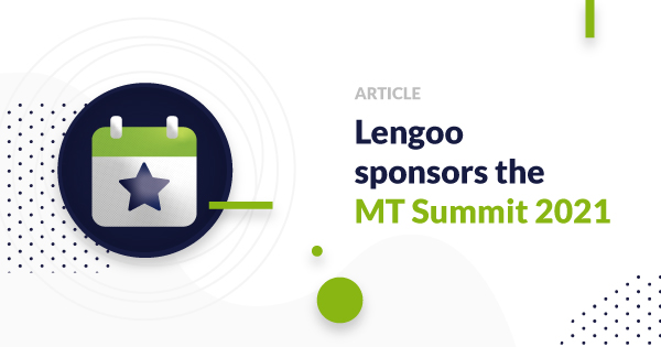 It’s the year of the MT Summit again! We’re proud sponsors and you can enjoy tutorials from two of our MT stars. Discover what the virtual conference has in store: lengoo.com/de-de/blog/len…

#Lengoo #MTSummit2021 #MTSummitSponsor #machinetranslation