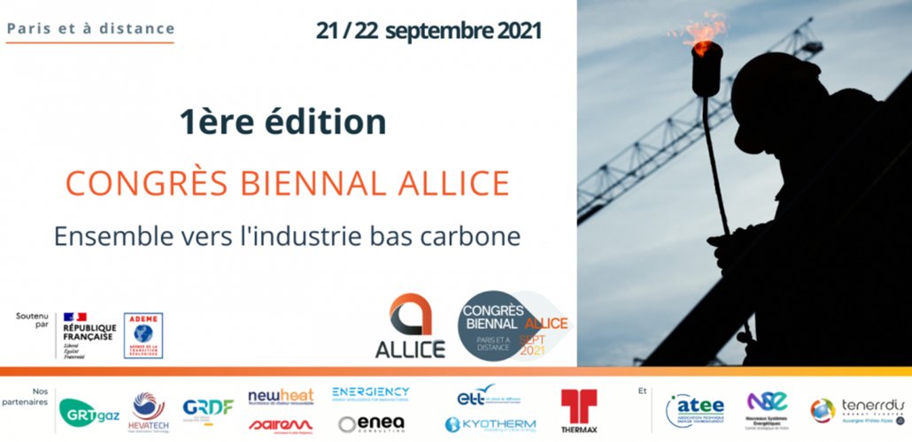 #Décarbonation : ensemble vers l'#industrie 🏭🧑‍🏭bas carbone les 21 &amp; 22 septembre avec @GRTgaz <a href="/GRDF/">GRDF</a> <a href="/energiency/">Energiency</a> <a href="/Kyotherm/">Kyotherm</a> <a href="/Thermaxglobal/">Thermax Global</a> <a href="/AssociationATEE/">ATEE</a> @TENERRDIS 
👉Programme &amp; inscription : alliance-allice.com/fr/congres-bie…
