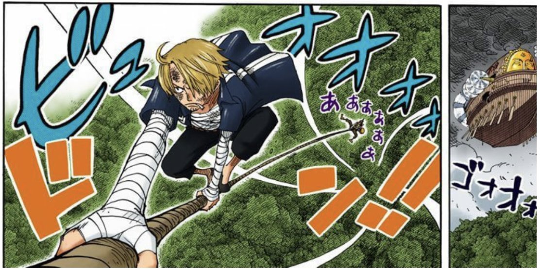 ユデロン Yude Ron ワンピース 今週のワンピ 海賊王の両翼に相応しい男 サンジ 2 つ 8 ば 3 さ 翼 2話 ルフィがエネルに落とされ ナミが1人ぼっちになったところへ サンジが逆にエネルの所へ向かう ユデロン Yude Ron ワンピース 今週のワンピ 海賊王の両翼に相応しい男 サンジ 2 つ 8 ば 3 さ 翼 2話 ルフィがエネルに落とされ ナミが1人ぼっちになったところへ サンジが逆にエネルの所へ向かう