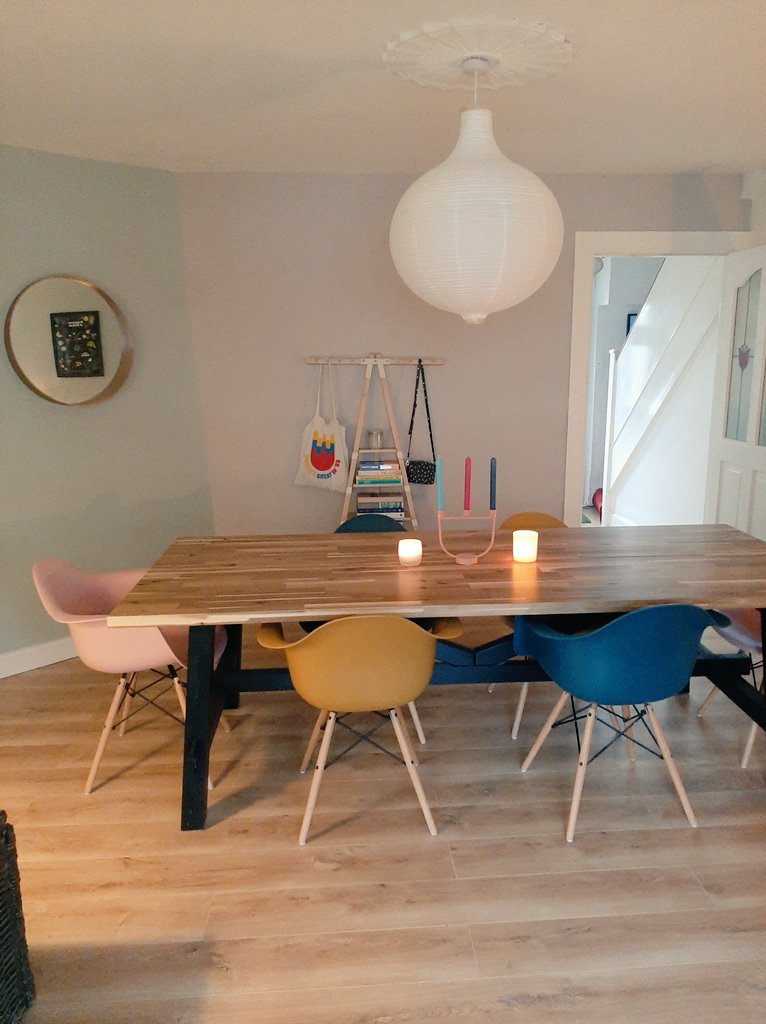leannecunn's tweet photo. Dining room. The before and the after.... https://t.co/DCpVhBQB5F