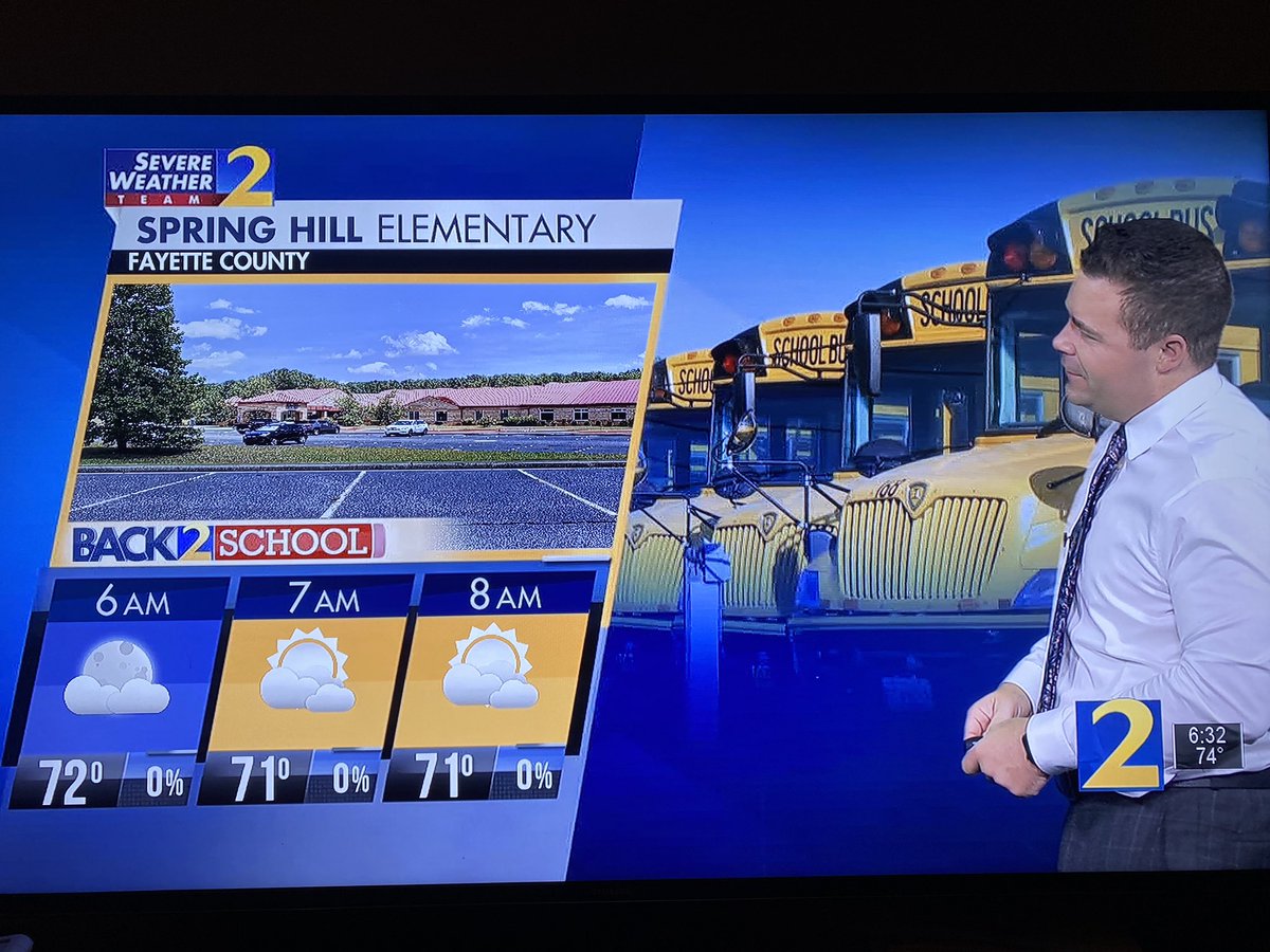 Looks like the start of a great day! Spring Hill made the news! #SUNSlead