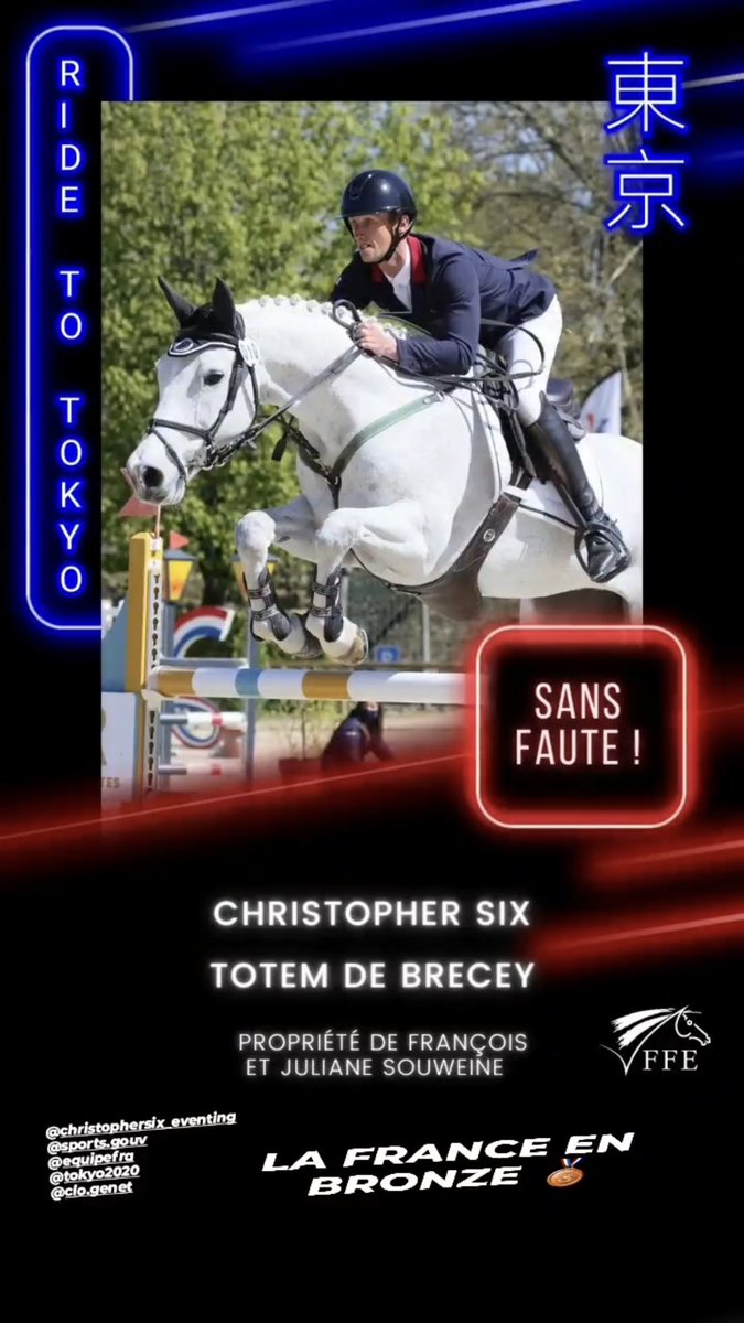 On a le Bronze en CCE!!! Bravo les français 🤩🥳🥳🥳