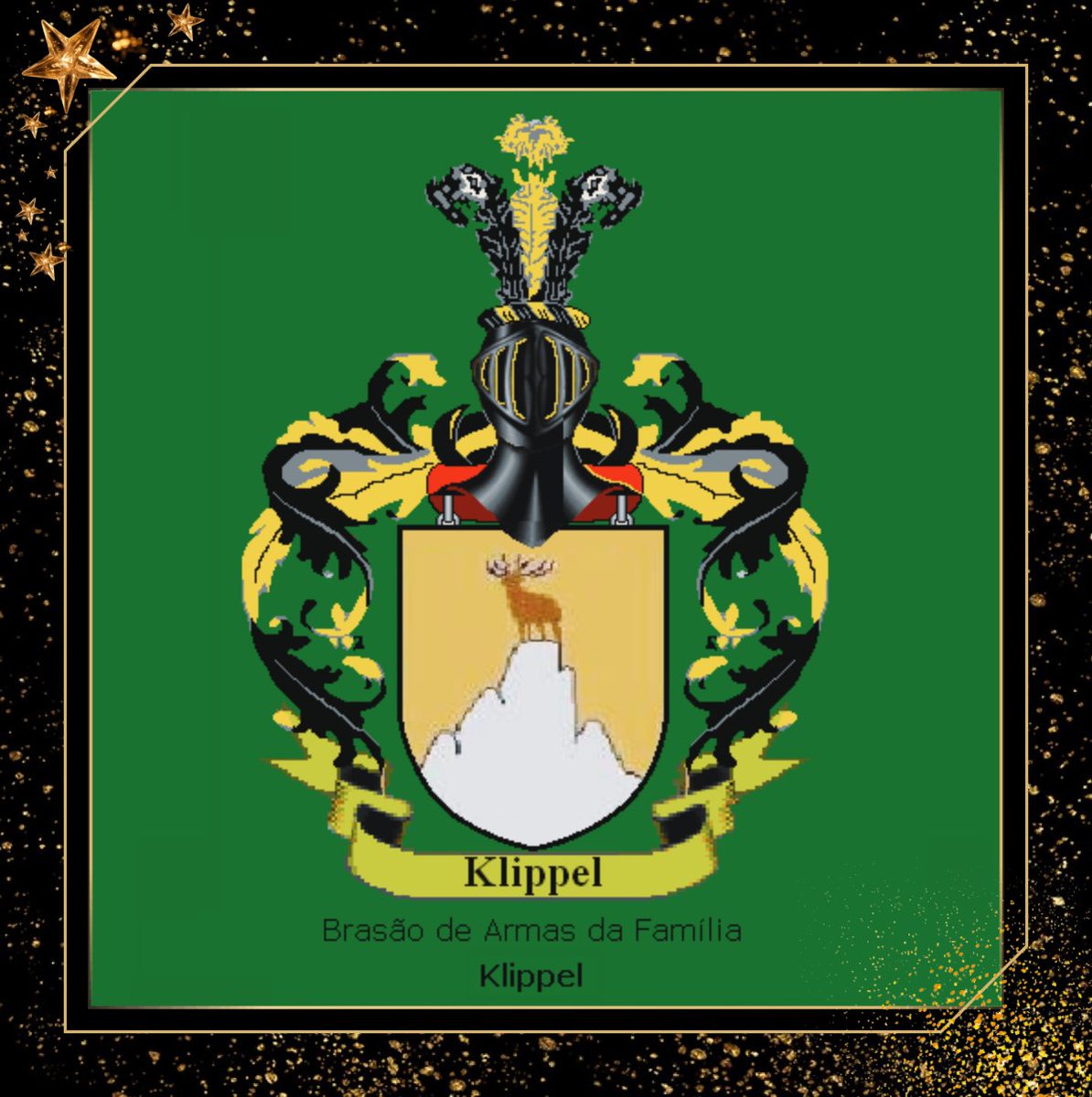 Brasão da família klippel o significado desse Nome se refere a profissão exercida. Derivado do alto alemão medieval "klüpfel", "klöpfel"e"klüppel" (malho, maça, cacete e badalo do sino). O nome Klippel também é encontrado na Grécia. #Bávara #Germany #Alemanha #Alemã #Brazil #Ger