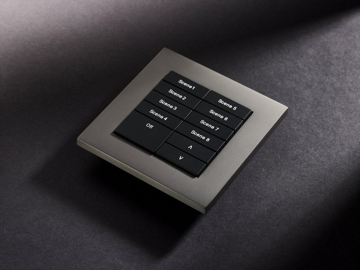 Our new Modular Keypad range offers up to 12 push buttons for unrivalled customisation and a premium finish #lightingcontrol #lighting