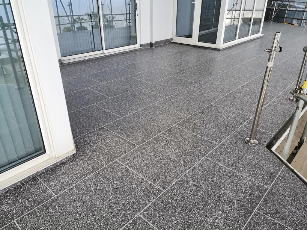 westwoodliquid's tweet photo. What a finish by the @ProgCoatings team on this bespoke #balcony and staircase in #Torquayβ¦..#tileeffect #workmanship at itβs finest ππΌ
If you would like any information about our products and systems - give us a call on 0800 808 5480.
#terrace #waterproofing #surfacing https://t.co/EszibTV8cO