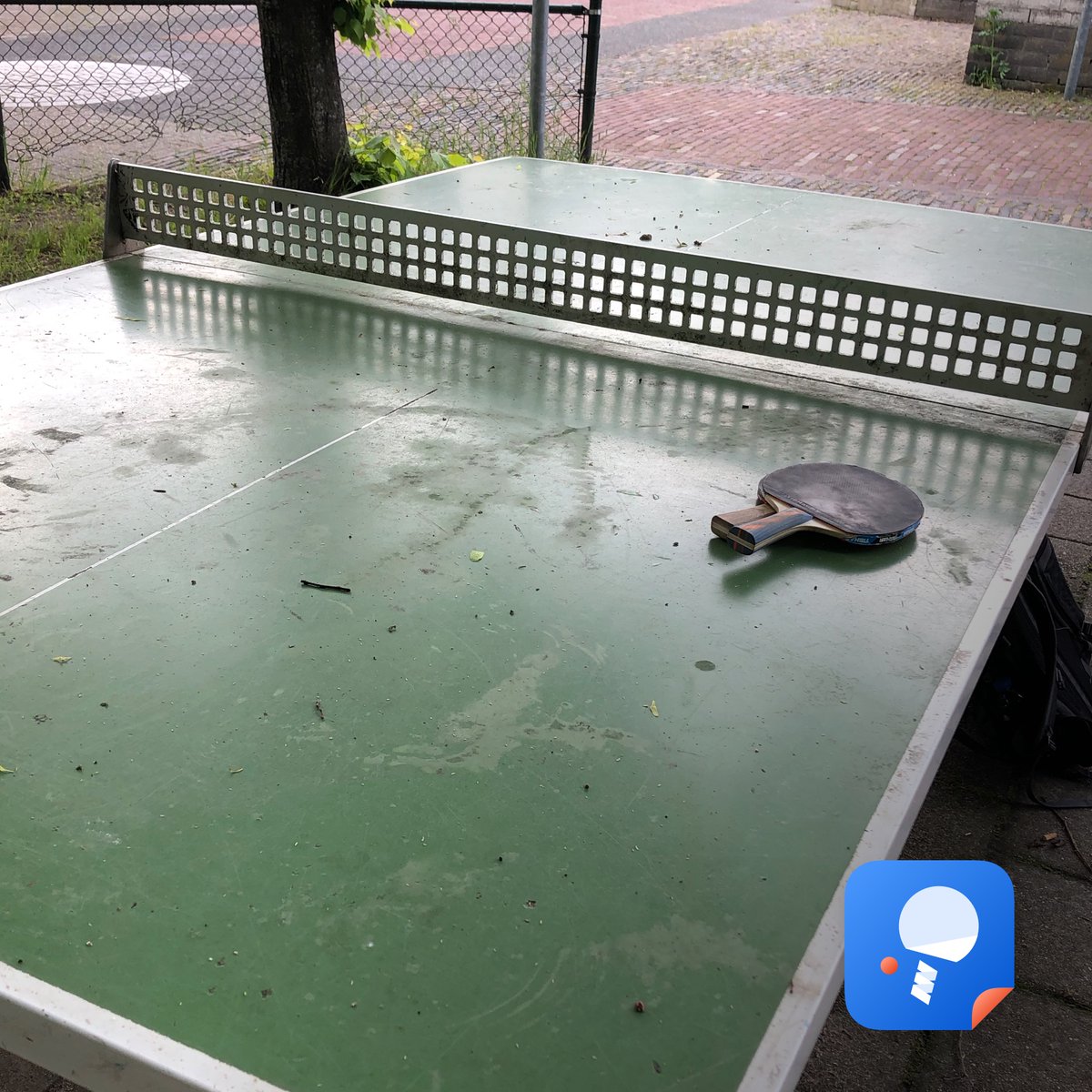 𝑺𝒕𝒂𝒂𝒕 𝒆𝒓 𝒃𝒊𝒋 𝒋𝒐𝒖 𝒐𝒑 𝒅𝒆 𝒄𝒂𝒎𝒑𝒊𝒏𝒈 𝒐𝒐𝒌 𝒆𝒆𝒏 𝒕𝒂𝒇𝒆𝒍𝒕𝒆𝒏𝒏𝒊𝒔𝒕𝒂𝒇𝒆𝒍? 🏓

Aarzel dan niet en vraag via de PingPongbaas app een gratis QR-code sticker aan! Download de app via App Store of Play Store! 📲