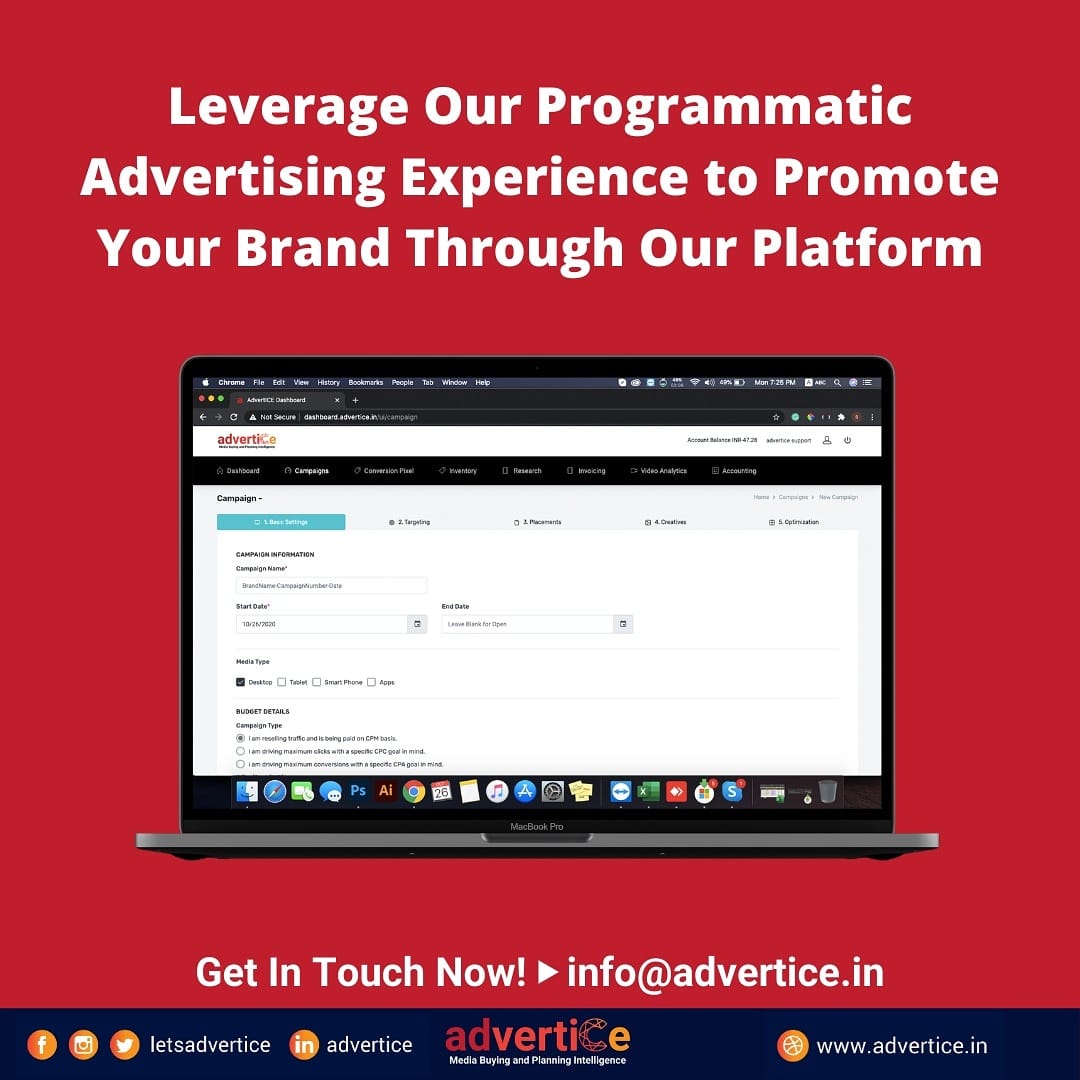 letsadvertice's tweet photo. Initiate your Programmatic Advertising with the minimum Budget and diversified targeting tools.
Schedule a Demo Now - https://t.co/b2wgnkEi6A https://t.co/tFiARAe4ZS