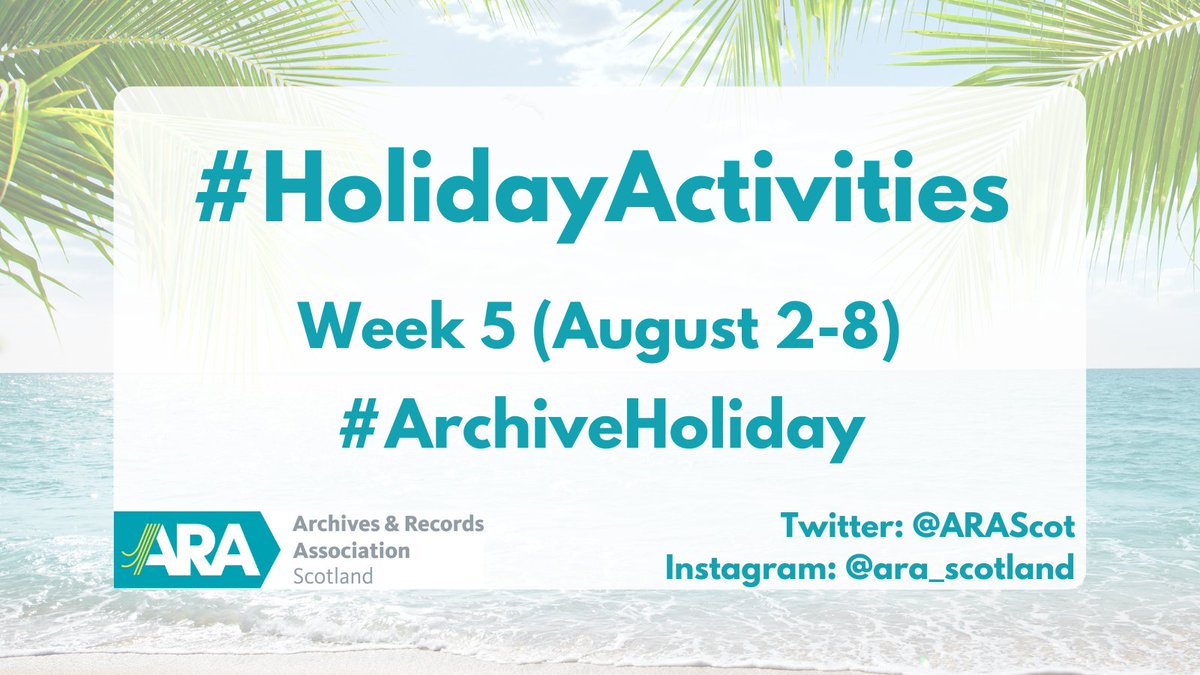 For week five (and halfway through!) our #ArchiveHoliday, we're exploring #HolidayActivities! Will it be swimming, hiking, skiing, or perhaps sightseeing or shopping? Let's see what exciting things you'll get up to!