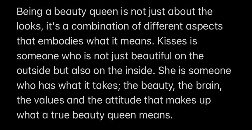 KISSESCHASERS's tweet photo. @luisportelles_ We're rooting for Kisses because...

KIRSTEN DANIELLE DELAVIN
#KissesDelavin 
#Kisses4Universe https://t.co/BjHgPHuwaJ