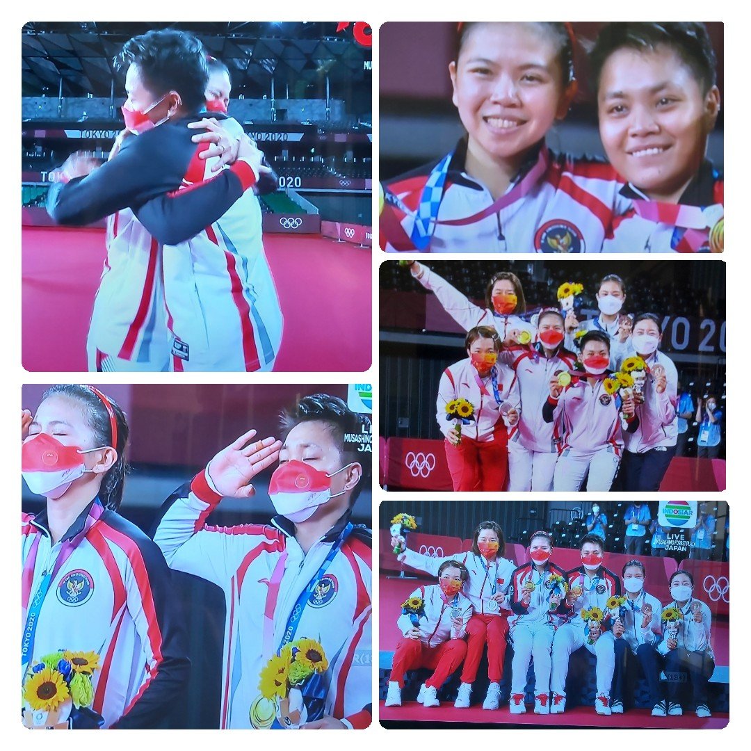 aurkuning's tweet photo. Congratulations Greysia Apriyani, you are remarkable for making history #GreyApFinalTokyo2020 https://t.co/RL0rbIlpRo