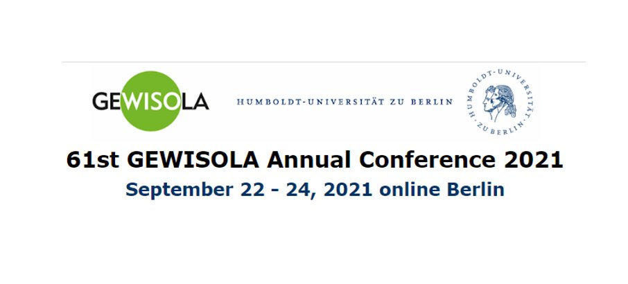 "The Transformation of Agricultural and Food Systems: Challenges for Economics and Social Sciences" - The program of this year's GEWISOLA <a href="/HumboldtUni/">Humboldt-Universität zu Berlin</a> <a href="/AFP_HU/">Agricultural and Food Policy</a> is out now: conftool.org/gewisola2021/i… #gewisola2021 Participation is free of charge, the conference will take place online.