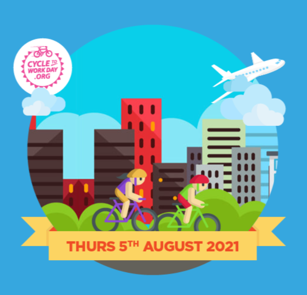 Cycle to Work Day is on Thursday 5th August! 

Whether you’re working from home, in the workplace or somewhere inbetween, why not get involved! 🚴 🌳🚴

More about the national campaign
👇
ow.ly/NMQx50FwpC0

For local #Essex cycling info visit
👇
ow.ly/SGx550FwpBZ