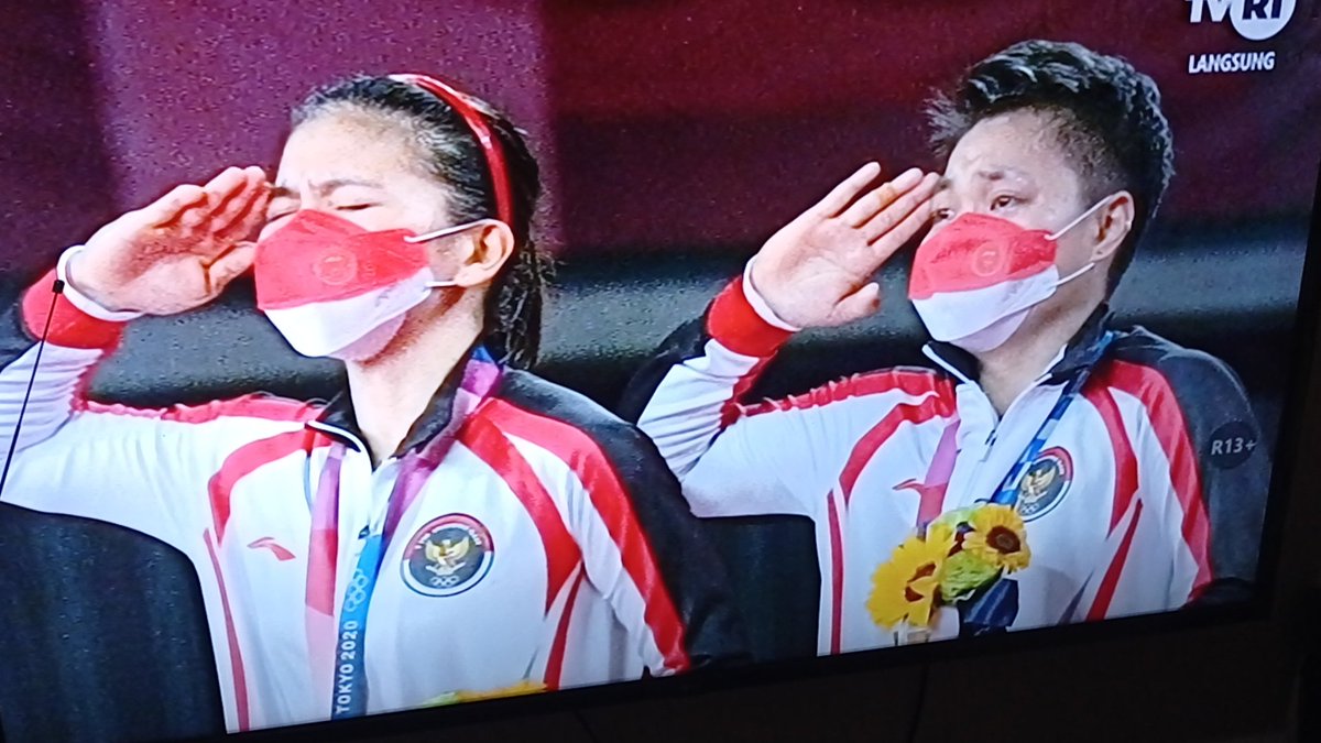 baguscoop's tweet photo. Alhamdulillah, Selamat Greysia n Apriyani...the first gold medal in Olympic 2020...I am proud of u...🤗 #greyapfinaltokyo2020 https://t.co/YREeS63ZUu