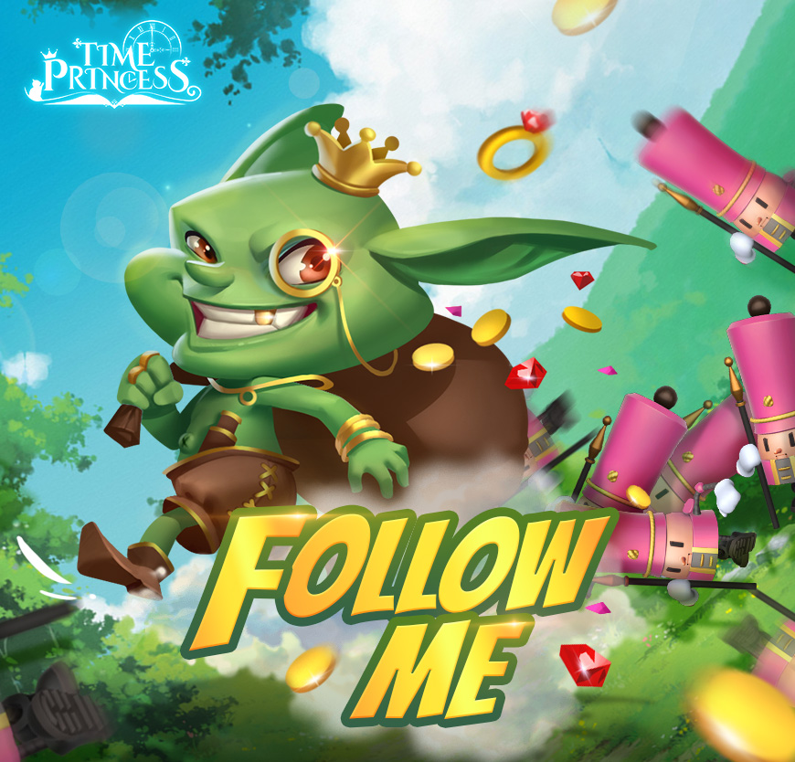 Timeprincessen's tweet photo. Let's catch that goblin!

From now till 8/9, follow us to receive rewards when we hit our goals!

👍Facebook👉https://t.co/xwU1QEb2ad 
📷Instagram👉https://t.co/Dug2JcpOUz 
🎥YouTube👉https://t.co/kIYqEzEbYW 
💬Discord👉https://t.co/O4lT2gR7S5 
👸Emma👉https://t.co/EKxV3y053O https://t.co/zEllDKK8p3