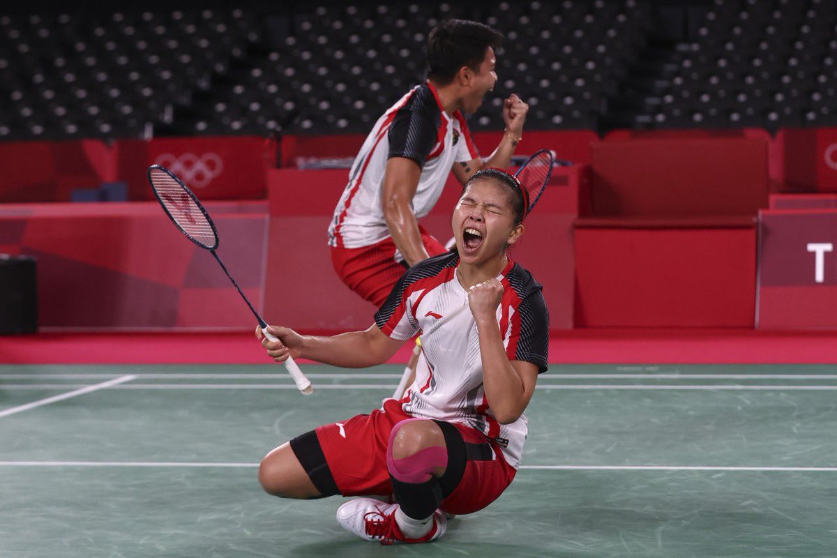 yllwcab's tweet image. CONGRATS
KEREN BANGET!!! terharu 😭❤️🇮🇩
#GreyApFinalTokyo2020