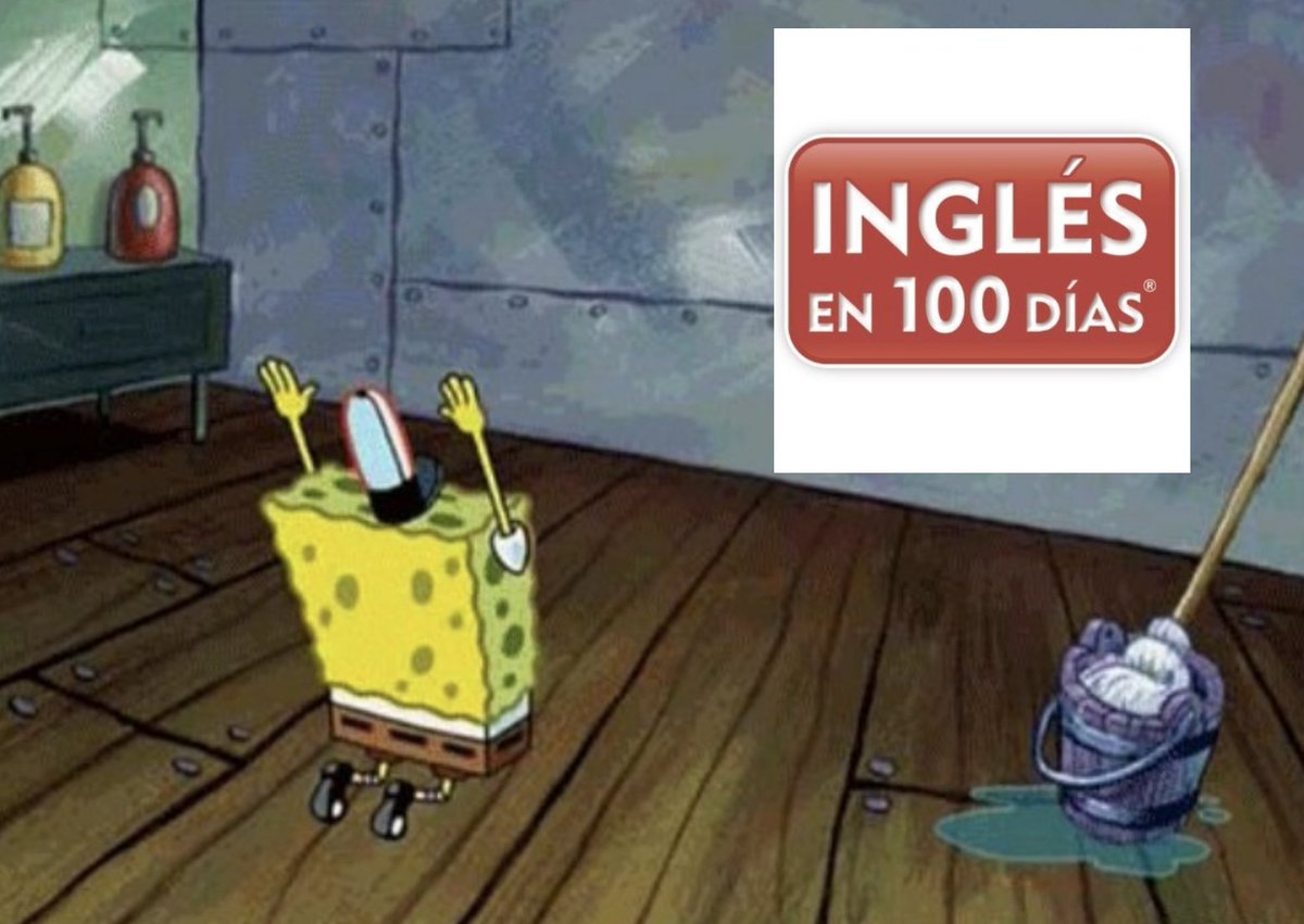INGLESEN100DIAS's tweet photo. ¡Gracias SpongeBob!🤩😂 #aprendeingles https://t.co/V38vtZgX37