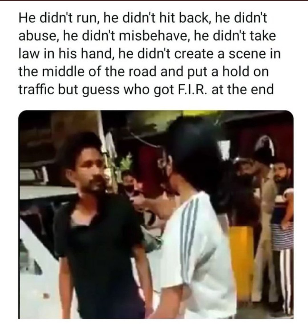 police sees a man getting beaten by a girl in the middle of the road 
and writes a FIR against the man....
seriously what is wrong with people...
#ArrestLucknowGirl