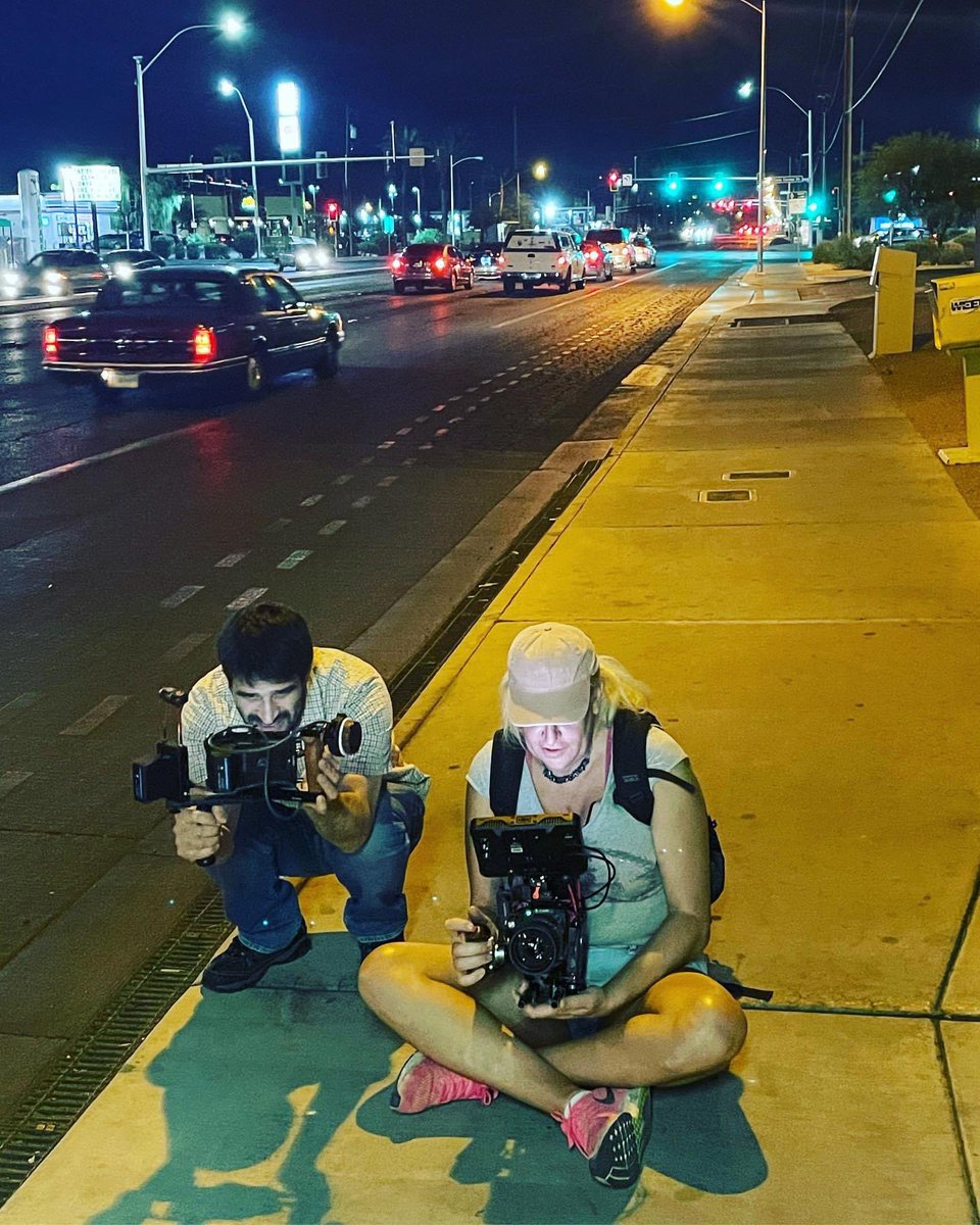 MoveMeNoMounta1's tweet image. Assistant Cameraman @radames_e &amp;amp;
Director @debbiinpink 
Gearing up for @MoveMeNoMounta1
-&amp;gt; HelpUsHelpVegas.com
with some late night camera tests. 🎥❤️😀 📸
Photo by producer Patrick Wirtz
#cameratest #cameratesting📷 #cameratest1 #cameratest📸 #cameratestone #cameratestshot