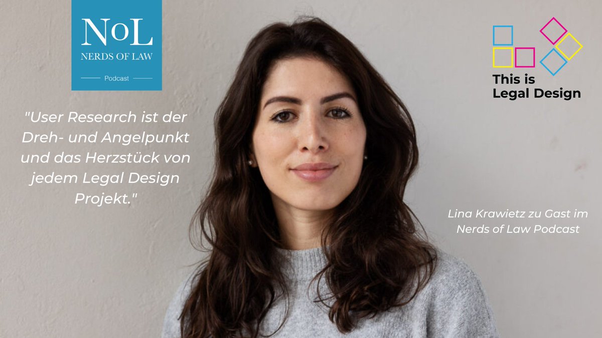 thisislegaldesign (@tildlegaldesign) on Twitter photo 🎧 @linakrwz war zu Gast im @NerdsOfLaw
Podcast und hat mit @LawyerKB und Michael Lanzinger über Legal Design gesprochen und dabei aus dem Nähkästchen geplaudert, wie es behind the scenes bei
<a href="/TILDlegaldesign/">thisislegaldesign</a> ausschaut. Neugierig? Hier geht's zur Folge: tinyurl.com/wpbp9e3c 🎧 @linakrwz war zu Gast im @NerdsOfLaw
Podcast und hat mit @LawyerKB und Michael Lanzinger über Legal Design gesprochen und dabei aus dem Nähkästchen geplaudert, wie es behind the scenes bei
<a href="/TILDlegaldesign/">thisislegaldesign</a> ausschaut. Neugierig? Hier geht's zur Folge: tinyurl.com/wpbp9e3c