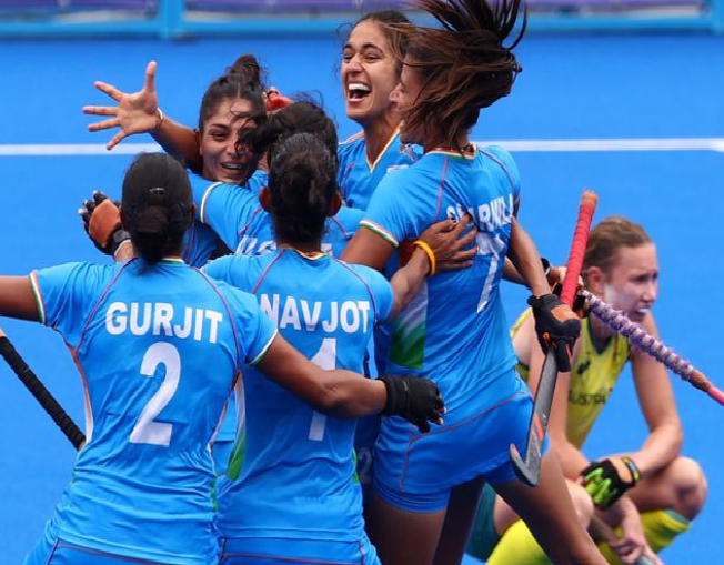 nishant31606546's tweet image. it's the wait of decades 
Both men and women hockey teams are in semifinals beating Britain and Australia.. it's the moment to be remember for years
congrats to players coaches selectors physios
and all those support this team.

#Bringgold