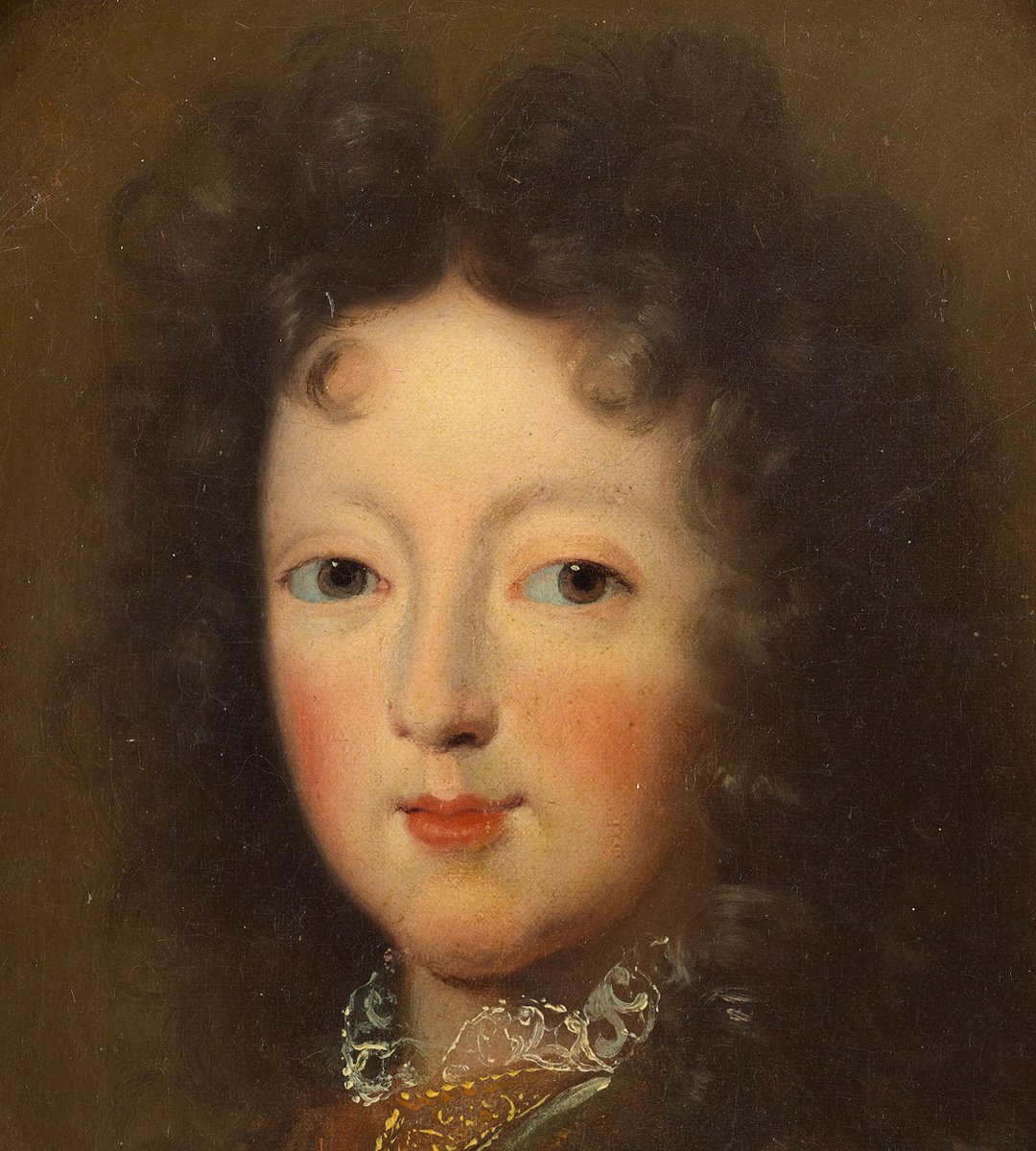 OldPortraiture's tweet photo. Born #OnThisDay in 1674: #PhilippeII, Duke of Orléans (1674-1723), Regent of France
Portrait as a boy by #HyacintheRigaud (1659-1743), ca. 1680s
#Bourbon #BourbonOrléans #ChildrenInArt
Château de Bussy-Rabutin https://t.co/kIWoQWrWQy